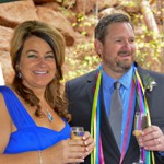 Spring Wedding at Pikes Peak Weddings, Manitou Springs, Colorado