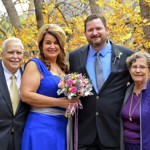 Spring Wedding at Pikes Peak Weddings, Manitou Springs, Colorado