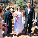 Winter Wedding an Outdoor Pikes Peak Wedding, Manitou Springs, Colorado
