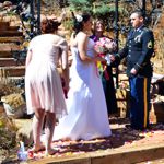 Winter Wedding an Outdoor Pikes Peak Wedding, Manitou Springs, Colorado
