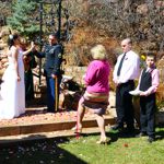Winter Wedding an Outdoor Pikes Peak Wedding, Manitou Springs, Colorado