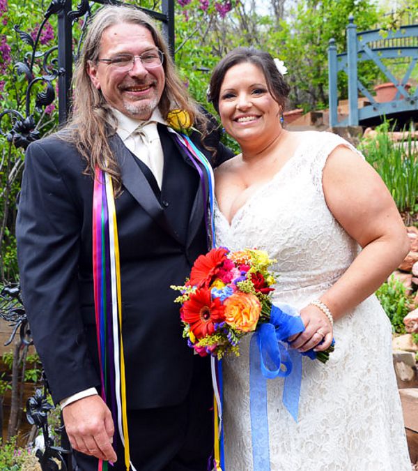 Spring Wedding at Pikes Peak Weddings, Manitou Springs, Colorado