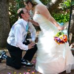 Spring Wedding an Outdoor Pikes Peak Wedding, Manitou Springs, Colorado