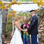 Spring Wedding at Pikes Peak Weddings, Manitou Springs, Colorado