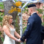 Spring Wedding at Pikes Peak Weddings, Manitou Springs, Colorado