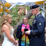 Spring Wedding at Pikes Peak Weddings, Manitou Springs, Colorado