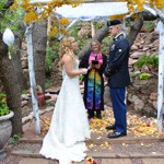 Spring Wedding at Pikes Peak Weddings, Manitou Springs, Colorado