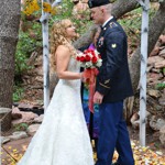 Spring Wedding at Pikes Peak Weddings, Manitou Springs, Colorado