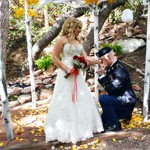 Spring Wedding at Pikes Peak Weddings, Manitou Springs, Colorado