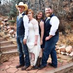 Winter Wedding an Outdoor Pikes Peak Wedding, Manitou Springs, Colorado