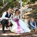 Spring Wedding an Outdoor Pikes Peak Wedding, Manitou Springs, Colorado